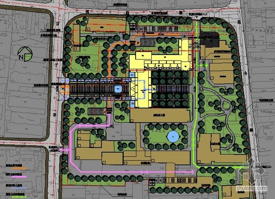 [江苏省]某肿瘤医院新建病房楼方案设计-2