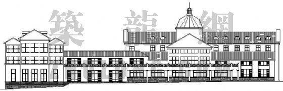 小区广场立剖图资料下载-重庆某商业广场建筑施工图