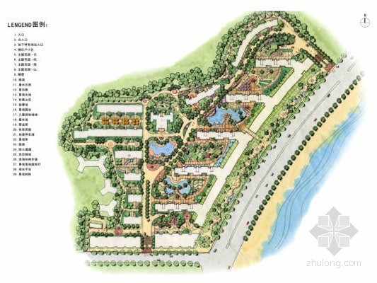 海滨城市小区景观规划资料下载-[珠海]小区景观规划