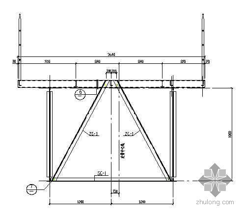 廊道钢桁架方案资料下载-廊道钢桁架施工工法