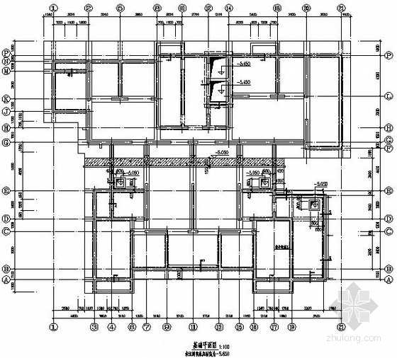 18层纯剪力墙住宅资料下载-[西安]某28层纯剪力墙结构高层住宅结构施工图(桩基础)