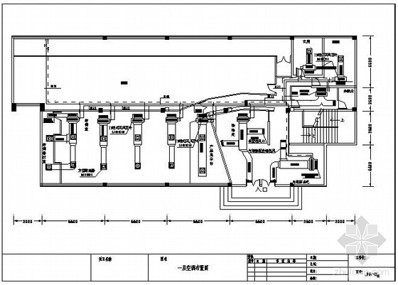 风冷模块冷水机组施工图资料下载-冷水机组工程施工图