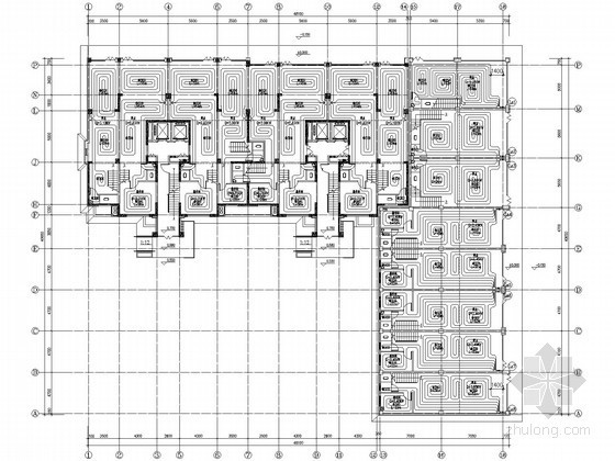 住宅地板辐射采暖资料下载-[银川]高层住宅楼地板辐射采暖设计施工图