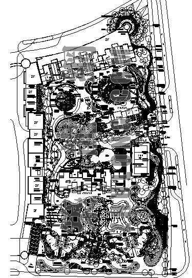 住宅景观植物施工图资料下载-南京某广场住宅景观施工图(一)