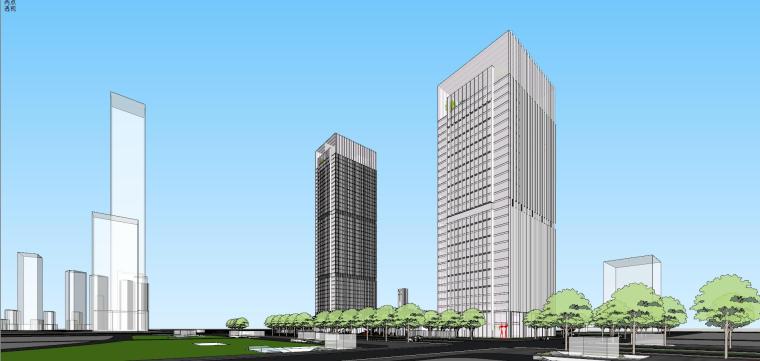  京文商业综合体建筑模型设计（2018年）-B 16