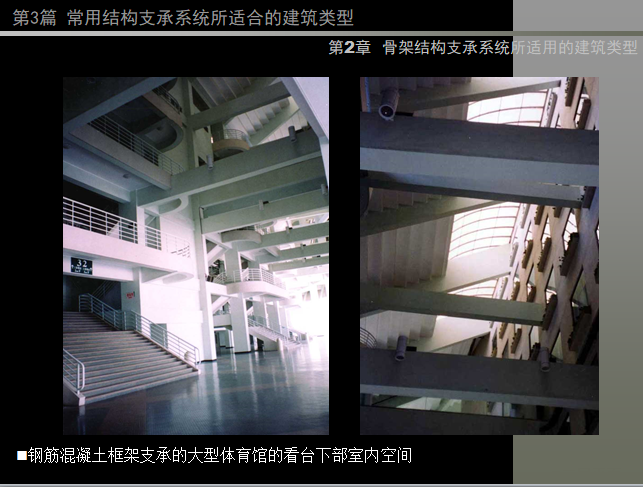 房屋建筑结构学资料下载-（经典）同济大学房屋建筑学——常用结构体系所适用的建筑类型