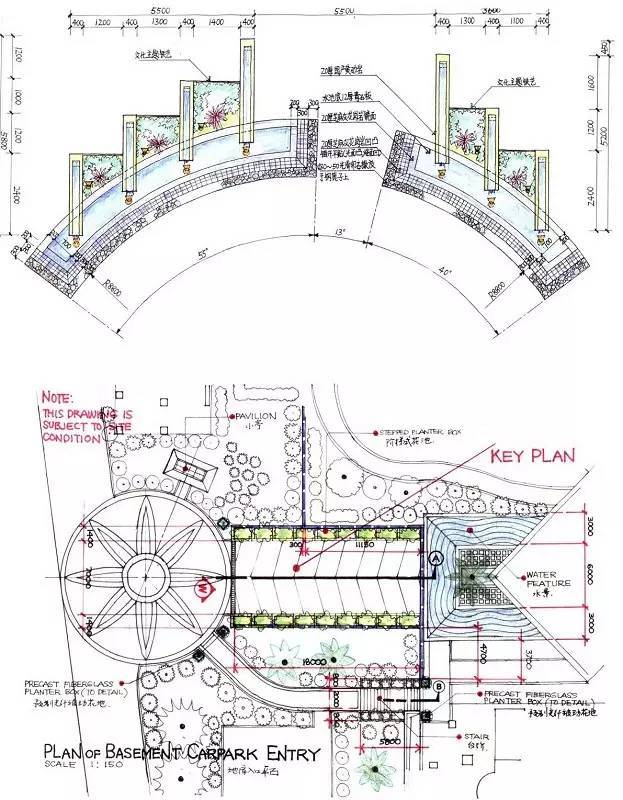 经典入口景观设计平面图！！_14