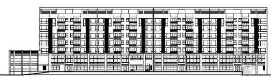多层商住综合楼资料下载-某六层商住综合住宅楼建筑施工图