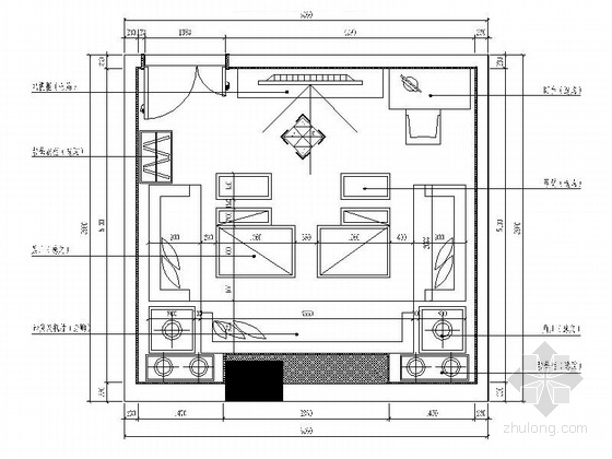 ktv包厢布置资料下载-[北京]欧式设计KTV包厢室内设计装修图