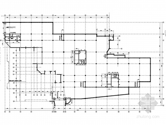 两层楼车库模型资料下载-地下两层地下室车库结构施工图