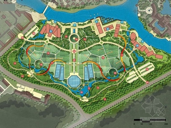 农业园规划CAD资料下载-[浙江]科技创新校园农业园区景观规划方案