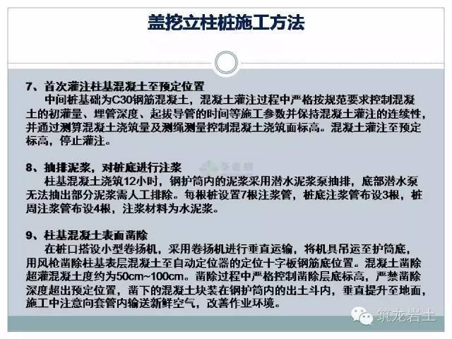 逆作法钢管立柱施工，有了这些示意图就好懂多了_16