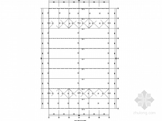 门式钢架结构施工资料下载-[河北]单层门式钢架结构仓库施工图