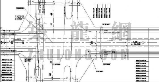 管线规划图纸资料下载-重庆某道路管线综合规划图