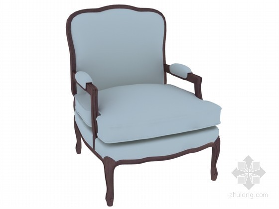 3d景观椅子资料下载-古典椅子3D模型下载