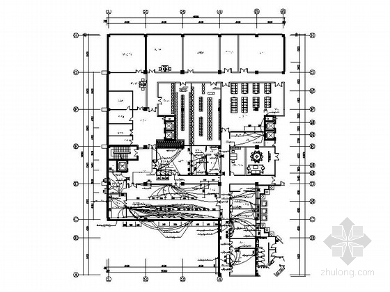 大酒店厨房设计资料下载-[河南]高档现代酒店厨房工程设计方案