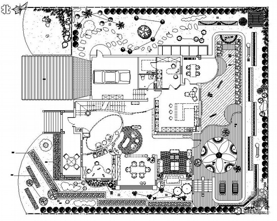 多层别墅规划平面图资料下载-北京某别墅规划设计平面图
