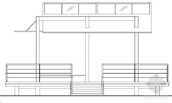 临水休闲建筑资料下载-临水休闲亭建筑结构详图