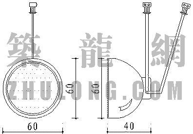 室内灯具su射灯资料下载-室内射灯003