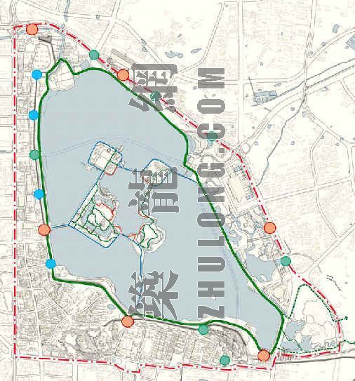德州新湖景区设计资料下载-南京玄武湖景区详细规划（二）