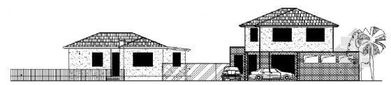 轻钢别墅建筑方案图资料下载-某欧式别墅建筑方案图