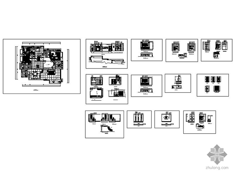 简洁四居室装修设计图_4