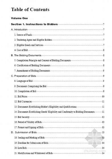 国际工程英语标书资料下载-2008版机电产品采购国际竞争性招标文件(英文)