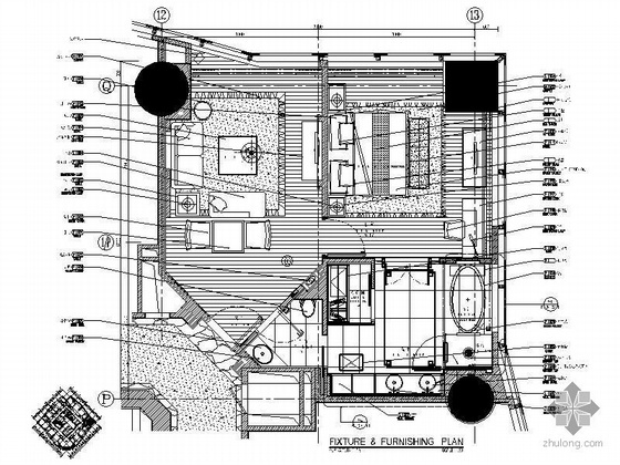 文洛式保温室图资料下载-五星级酒店式公寓03样板间施工图