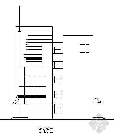某市四层精神病院门诊楼建筑方案设计-2