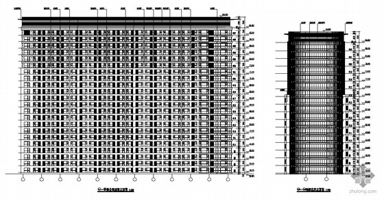 [威海]某二十七层商业综合建筑施工图（休闲购物、住宅）- 