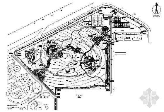 山顶建筑施工图资料下载-深圳公园一期东片区园林环境设计施工图