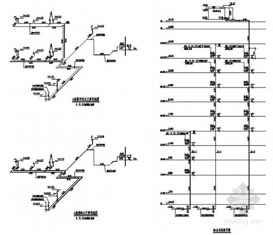 水街商业设计图资料下载-[江苏]某商业楼给排水设计图