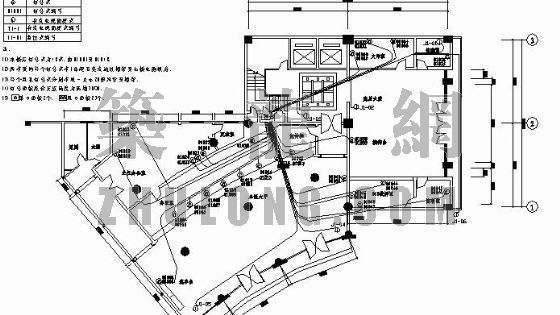 办公楼电梯cad全图资料下载-丰泽工商综合布线
