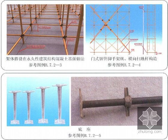 [广东]建筑施工安全检查标准操作手册（2014版 180余页）-满堂脚手架