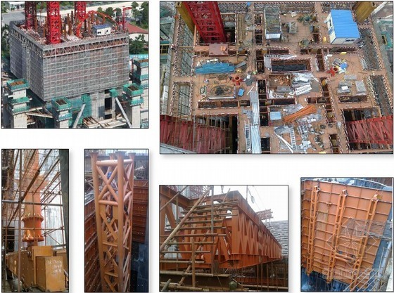 超高巨型钢结构安装技术资料下载-[广东]框筒结构超高层地标建筑综合施工关键技术（附图较多）