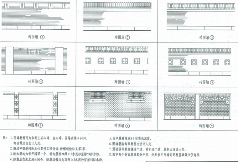 05mr404路缘石图集下载资料下载-天津市建筑标准设计图集