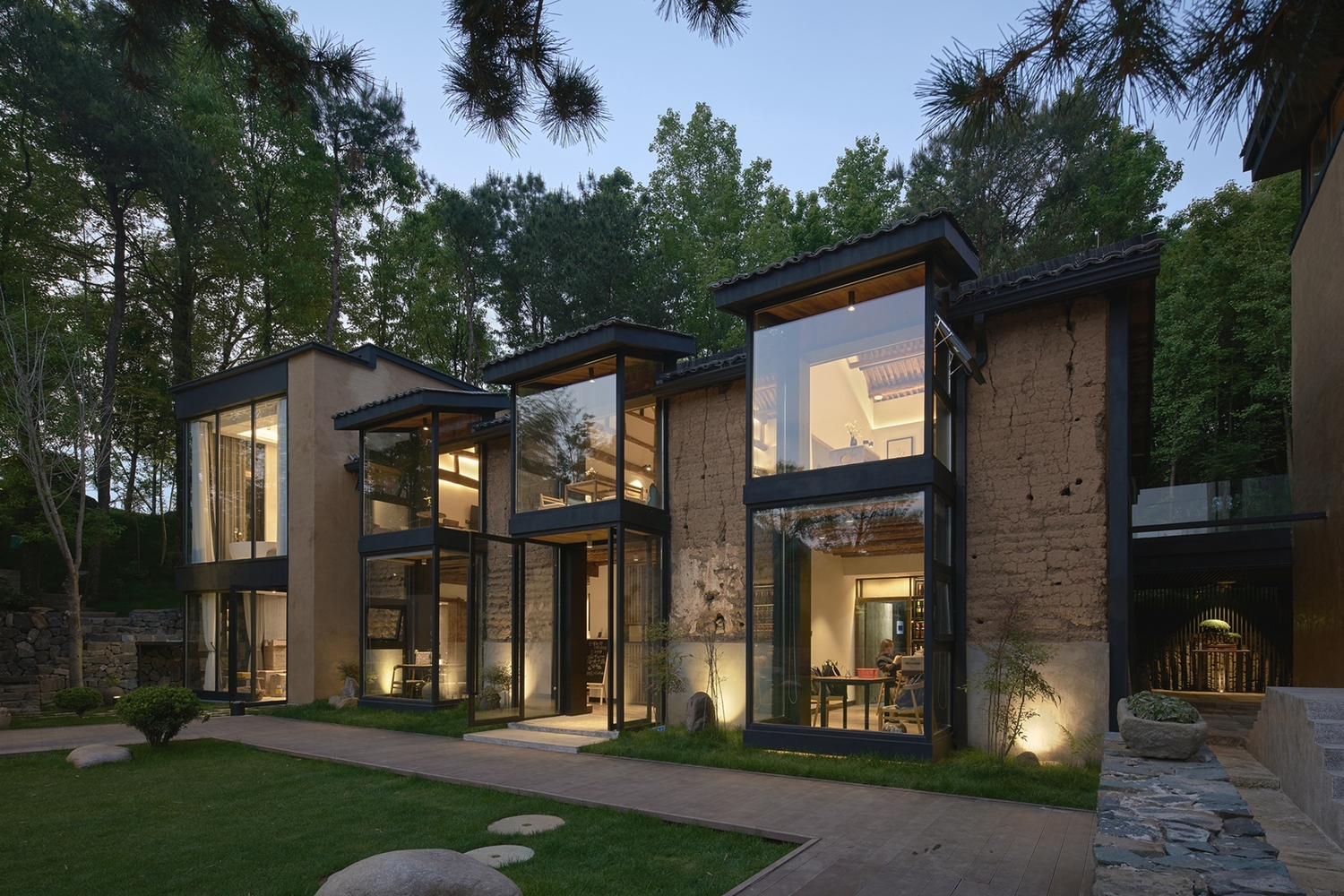 杭州乡野租屋改造的云漫松间民宿