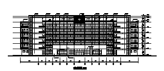 中学欧式教学楼建筑施工图资料下载-高层框架结构消防大队教学楼施工图