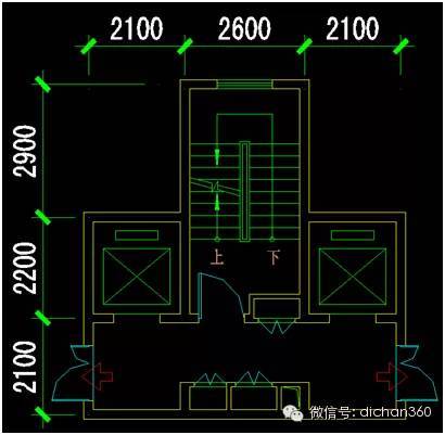 楼梯、电梯的24种最忧组合，最小公摊就是这么来的！_11