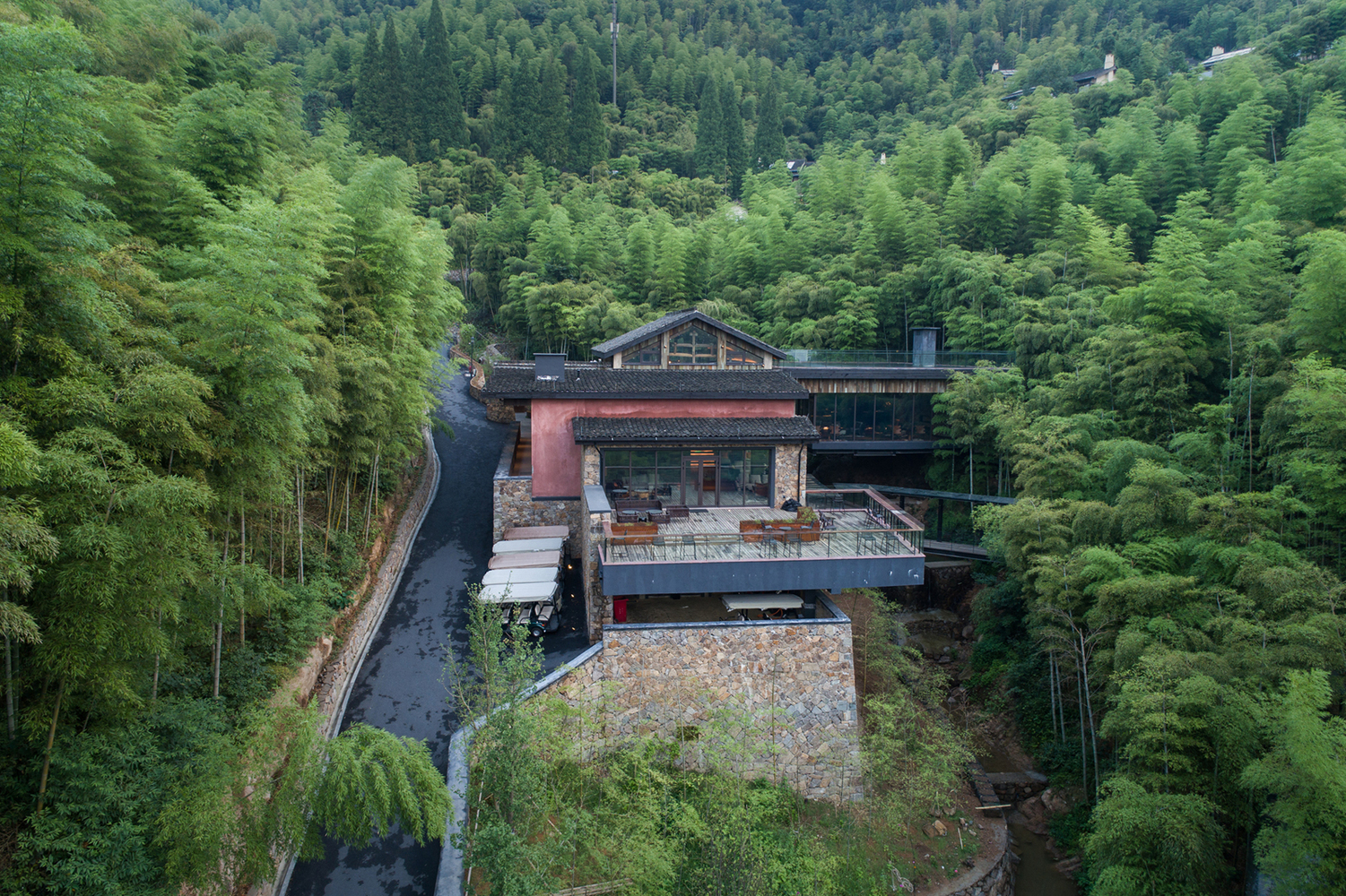 莫干山原有城堡遗迹改造裸心堡酒店-上海天华建筑设计-宾馆酒店建筑