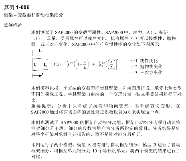 Sap2000中文例题Frames(30个）_20