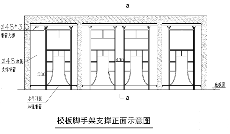 市政道路工程管线综合图纸资料下载-市政道路工程综合管沟模板支撑系统专项施工方案