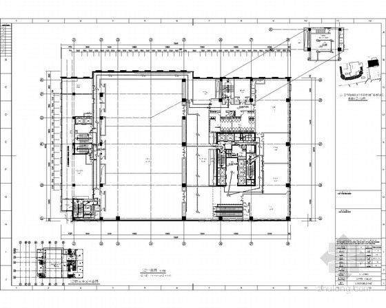 [湖南]五星级酒店强弱电施工图104张（新火规 甲级设计院）-照明平面布置图 