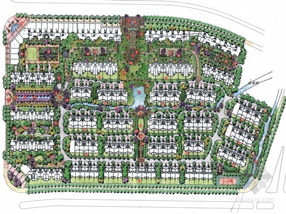 庄园规划CAD资料下载-[浙江]英伦风情主题庄园景观规划设计方案