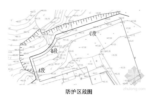 沿河段浆砌片石护坡资料下载-[浙江]老年公寓边坡治理浆砌片石护坡方案