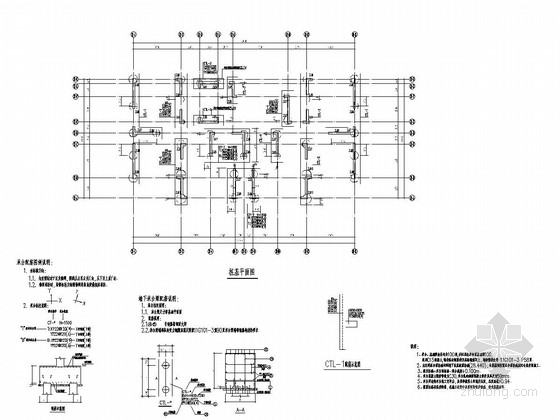 33层平面图资料下载-[福建]33层框剪结构住宅楼结构施工图