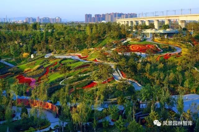 生活垃圾填埋场堆山造景资料下载-北京锦绣谷绿化景观工程