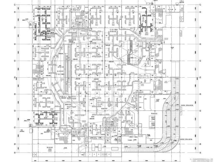 商场全空气式空调设计资料下载-[河南]大型商场空调通风及防排烟系统设计施工图（人防设计）