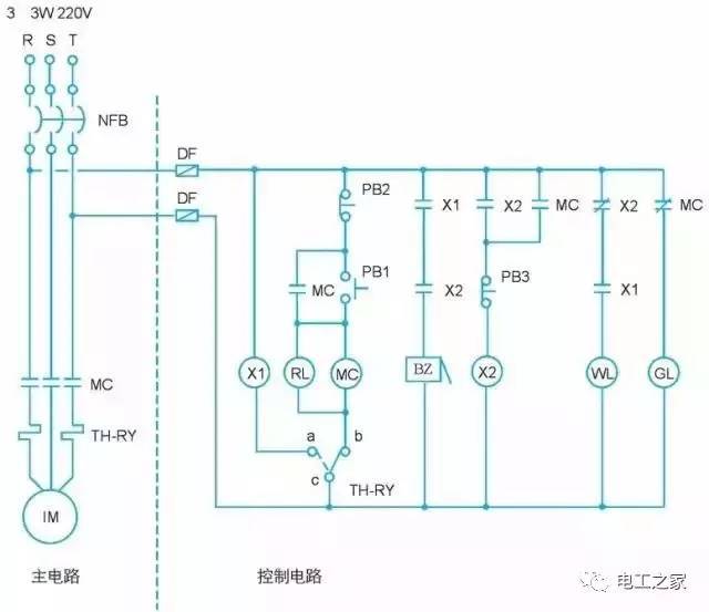 三菱plc外部接线图资料下载-如何将电气图转换为PLC梯形图？