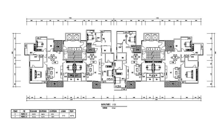 [广东]知名地产置地住宅居住区建筑方案文本（PDF+CAD）-平面图二